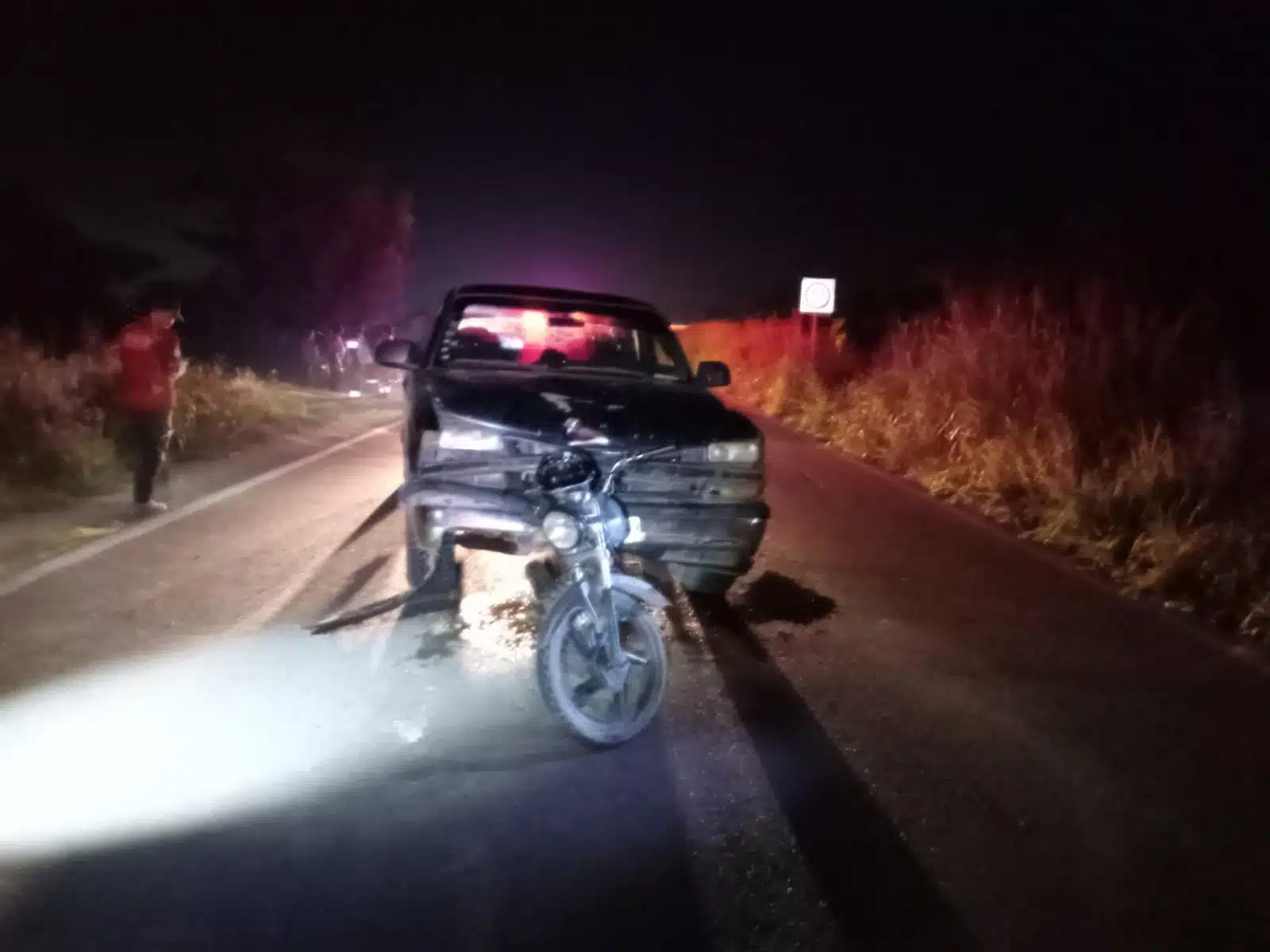 Accidente de moto en Escuinapa