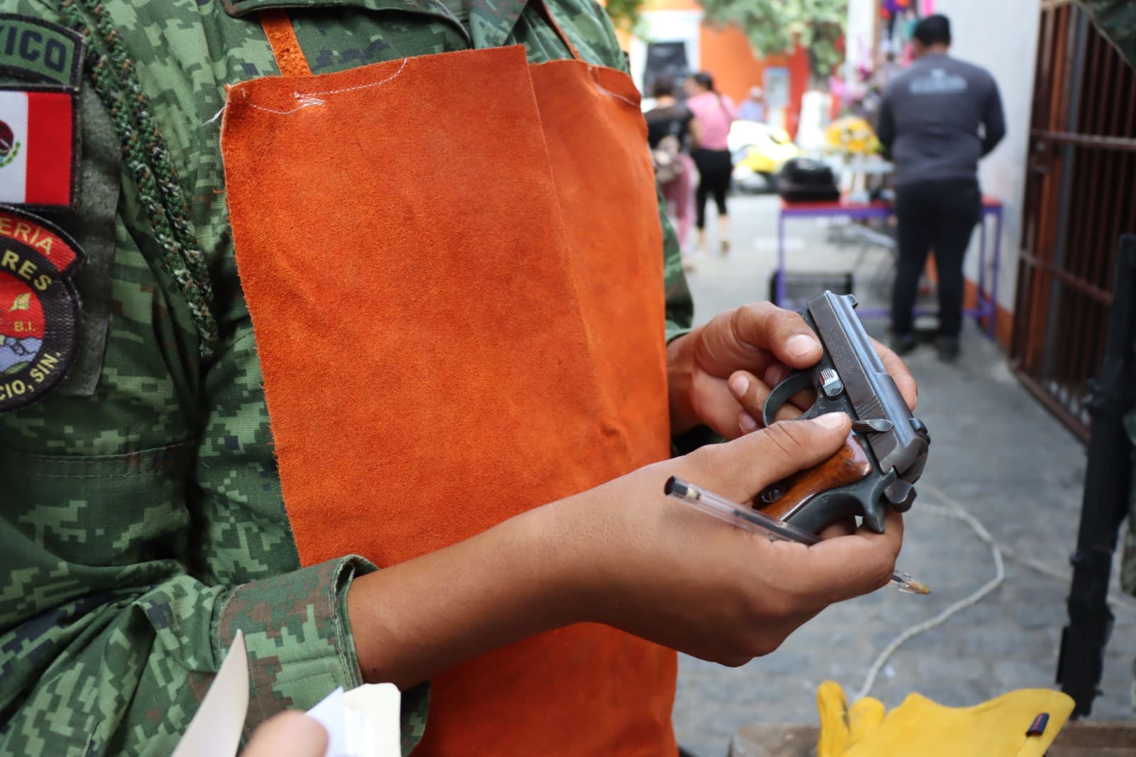 Van 28 armas canjeadas en Cosalá, Concordia y San Ignacio; recibieron 136 mil pesos a cambio