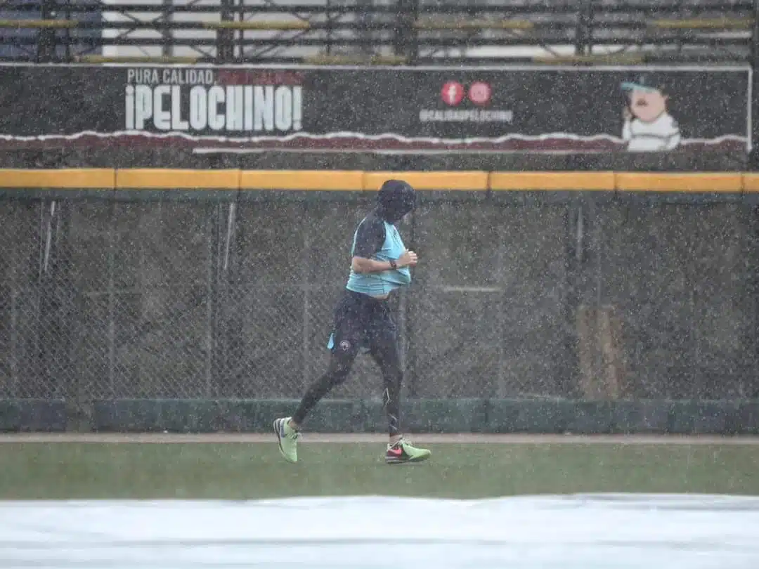 Entrenando bajo la lluvia