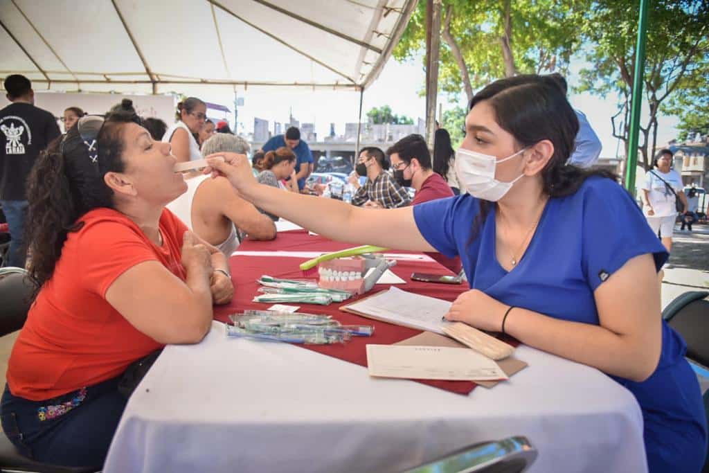 Las autoridades de Ahome acercaron los servicios a las familias que lo necesitan, sin la necesidad de trasladarse a Palacio Municipal.