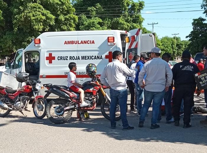 Atropellan a Luis Fernando y lo dejan herido en Guasave