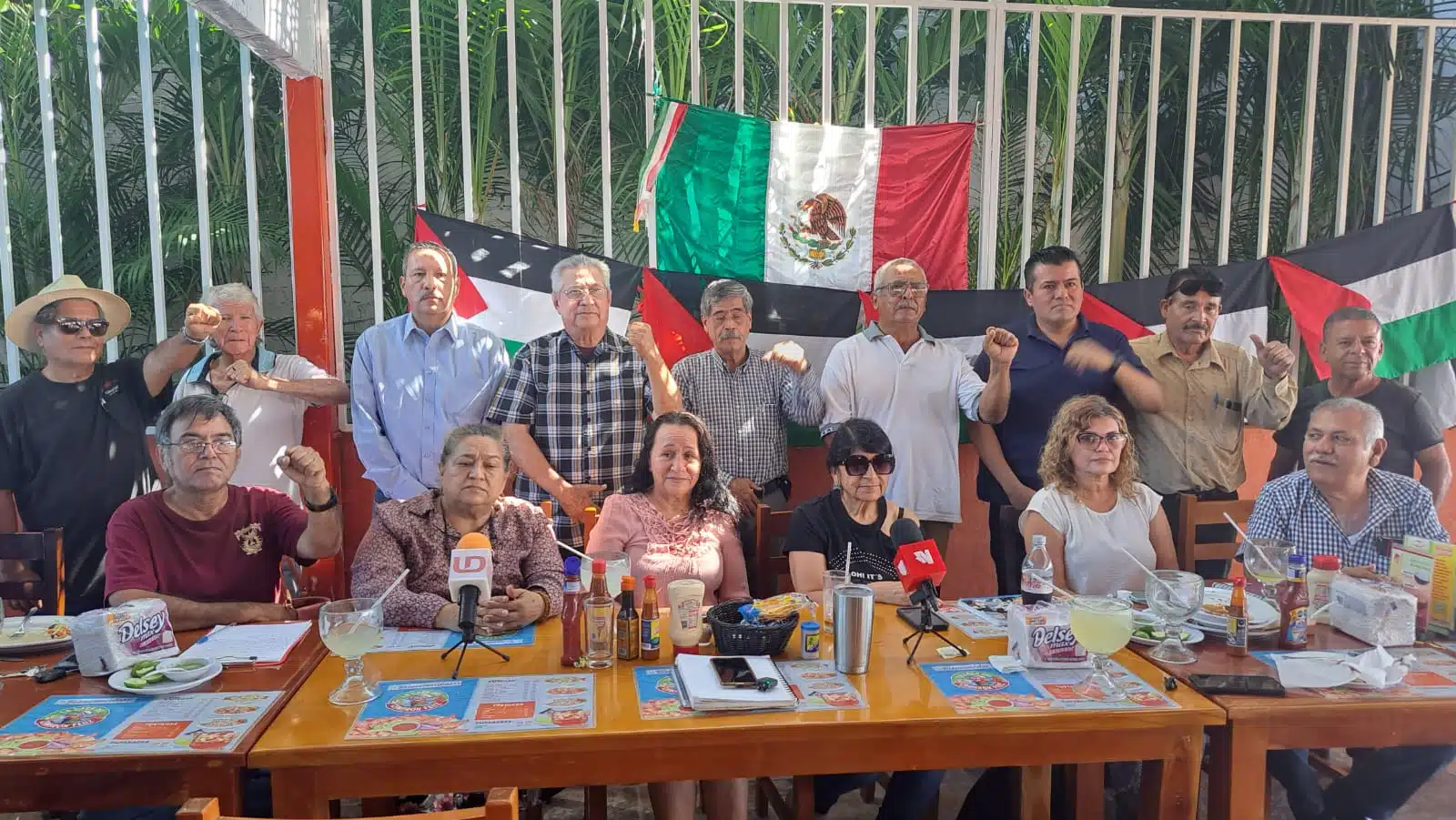 colectivo mazatleco en solidaridad con Palestina