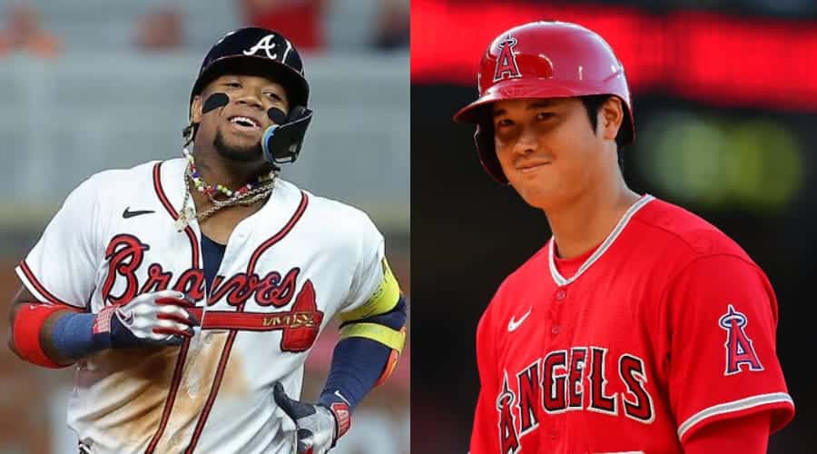 Shohei Ohtani y Ronald Acuña Jr