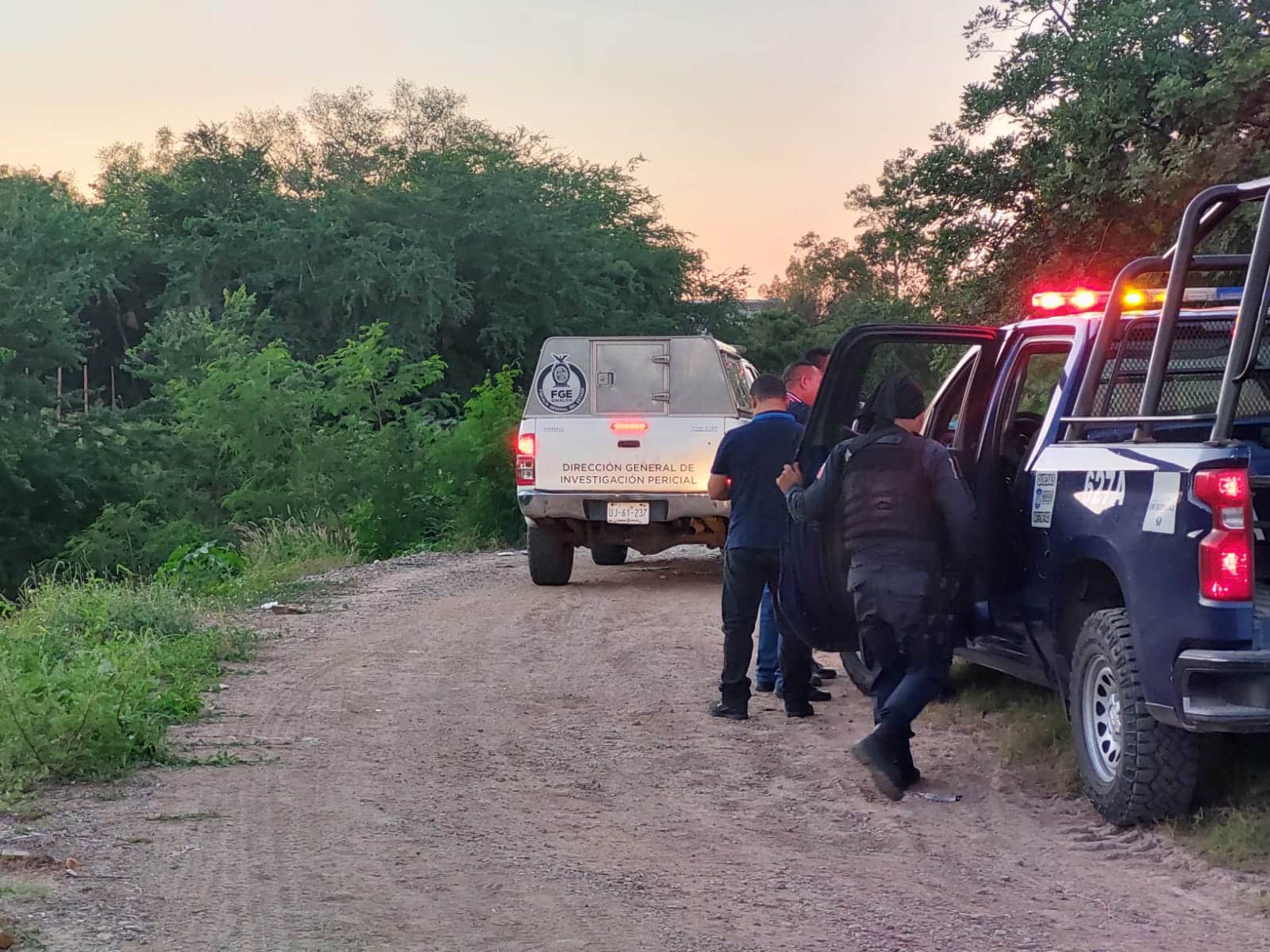 Hallazgo de un cadáver en Culiacán