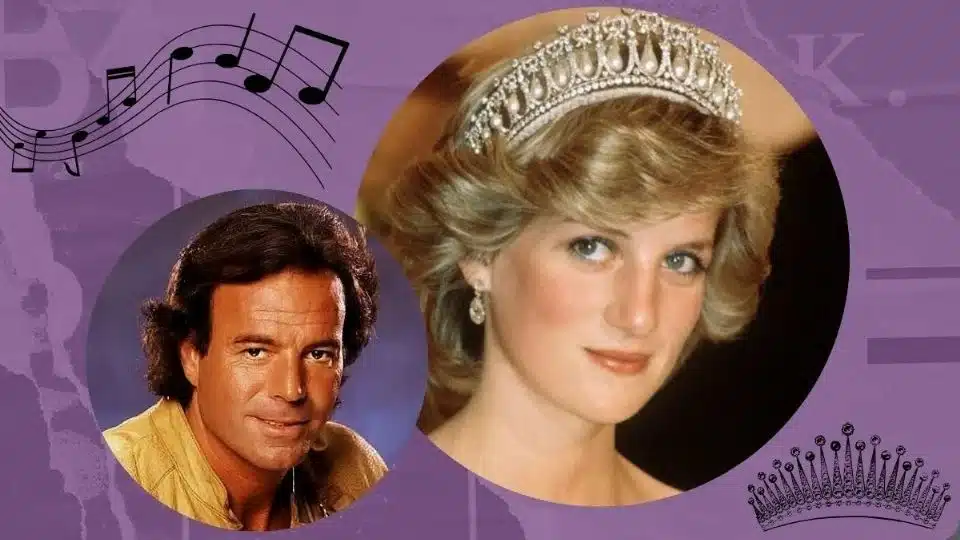 ¿Lady Di fan de Julio Iglesias?