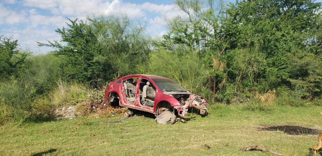 Hallazgo de vehículo con reporte de robo