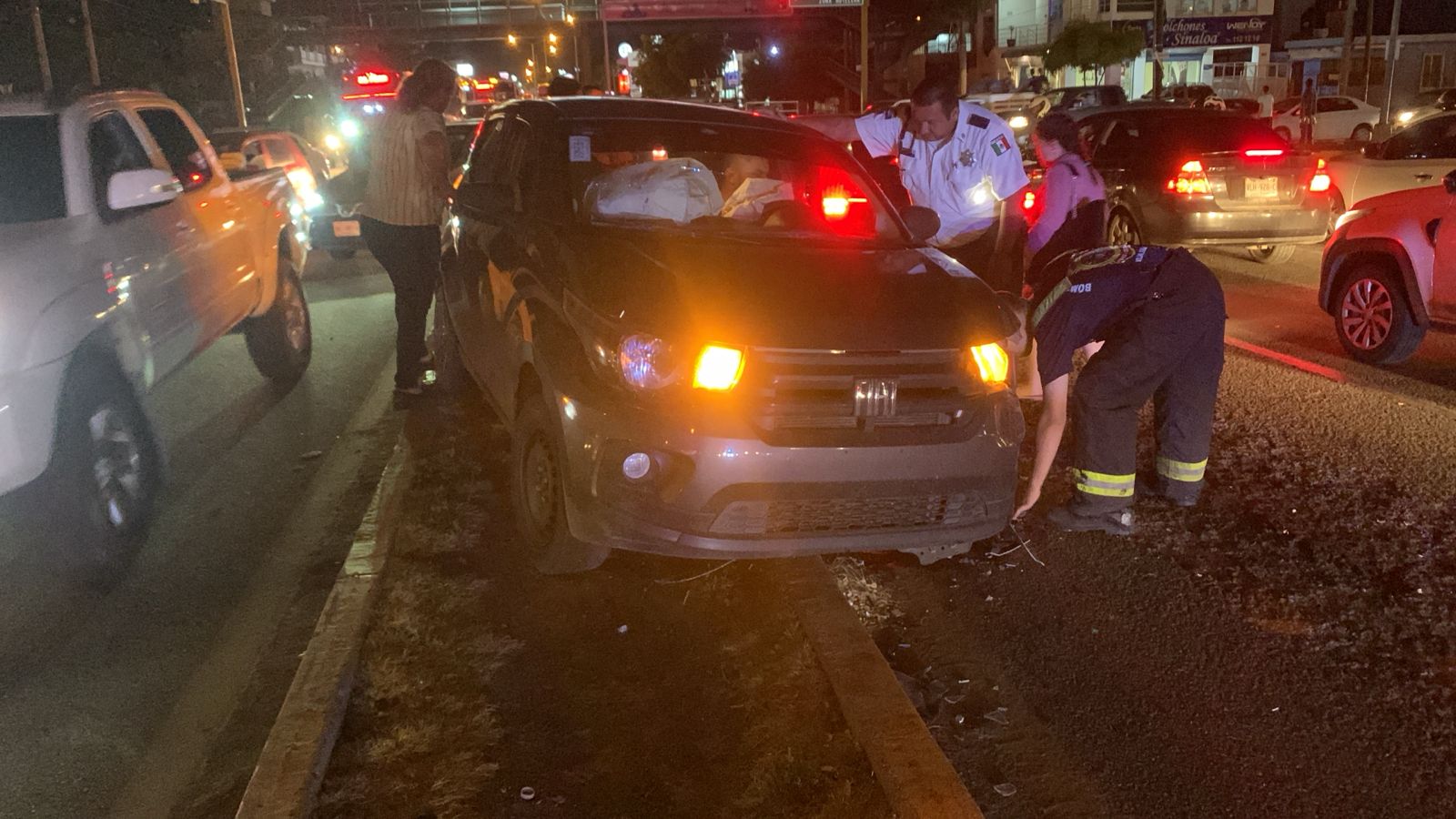 Choque en Mazatlán