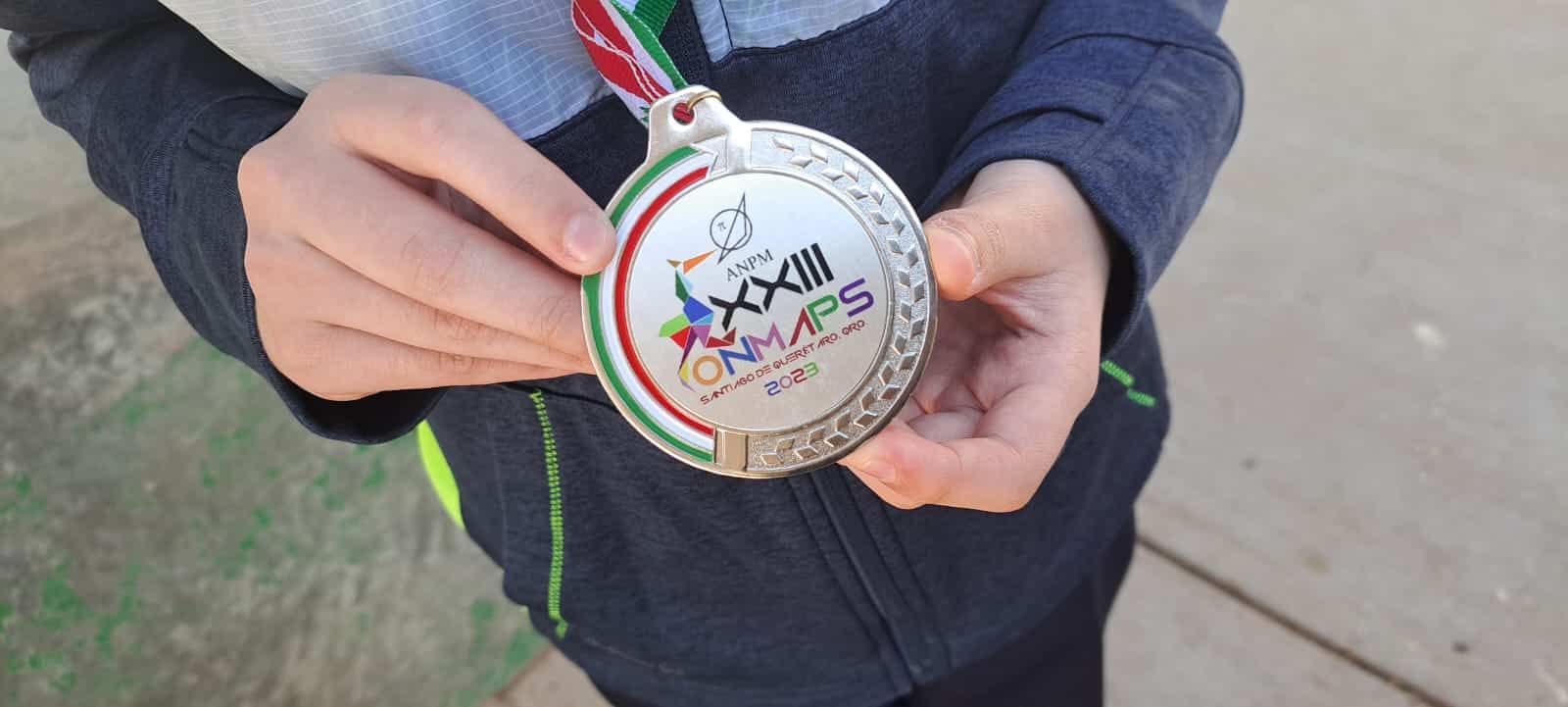 Daniel de Jesús gana medalla de plata en Olimpiada Nacional de Matemáticas