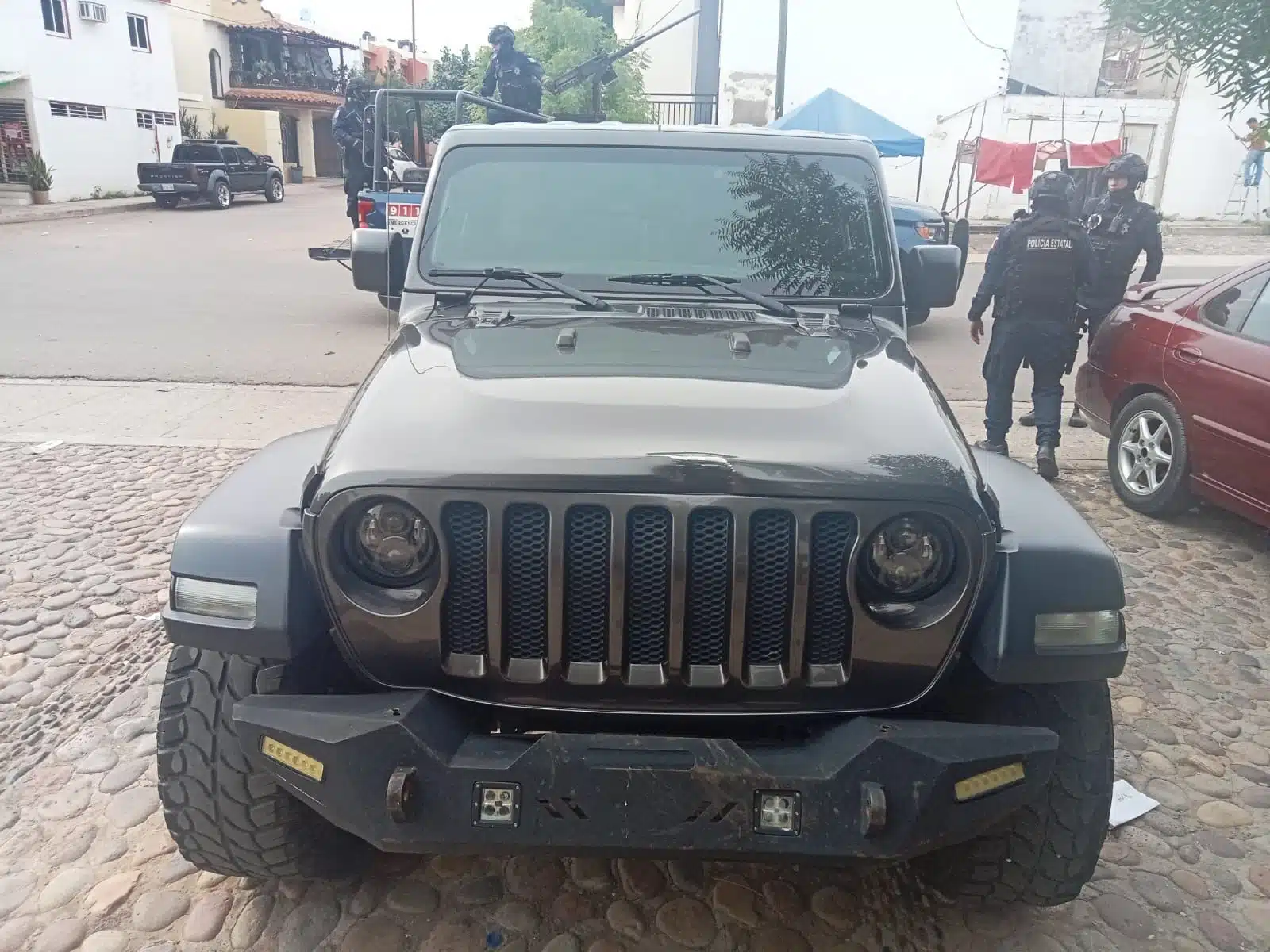 Esta unidad contaba con reporte de robo vigente en el país vecino del norte.