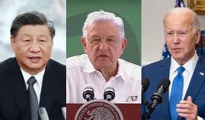 XI JINPING, AMLO Y JOE BIDEN