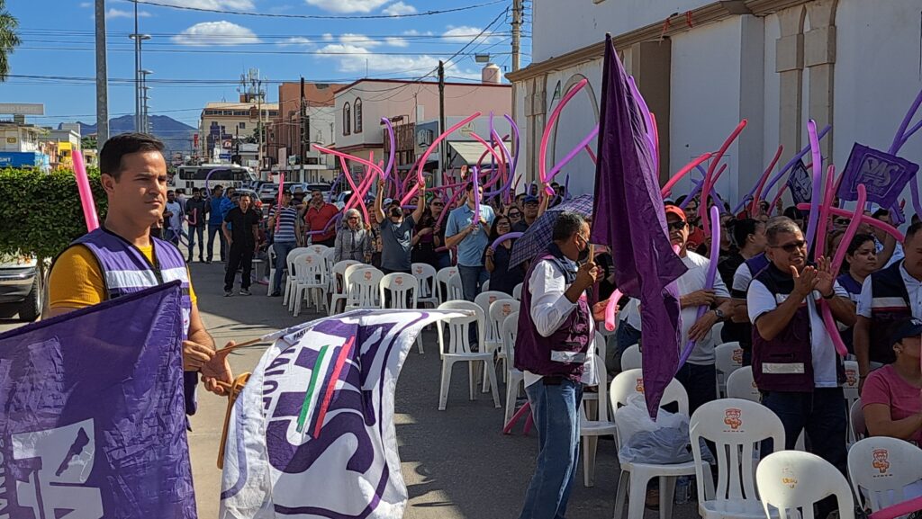 Toma de protesta a los comités seccionales en Salvador Alvarado