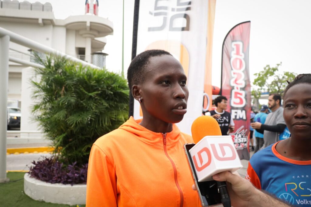 Rose Kangogo Jepkorir, una de las ganadoras de la Carrera RSN-Volkswagen Day 2023