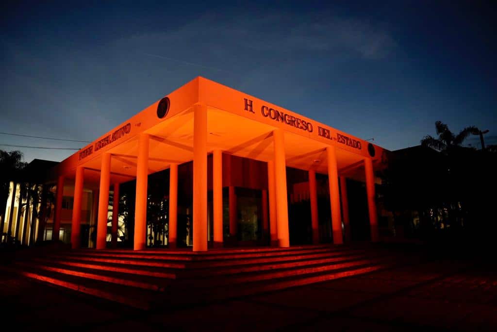 ¡Se Pinta De Naranja! El Congreso De Sinaloa Se Suma Al Activismo ...