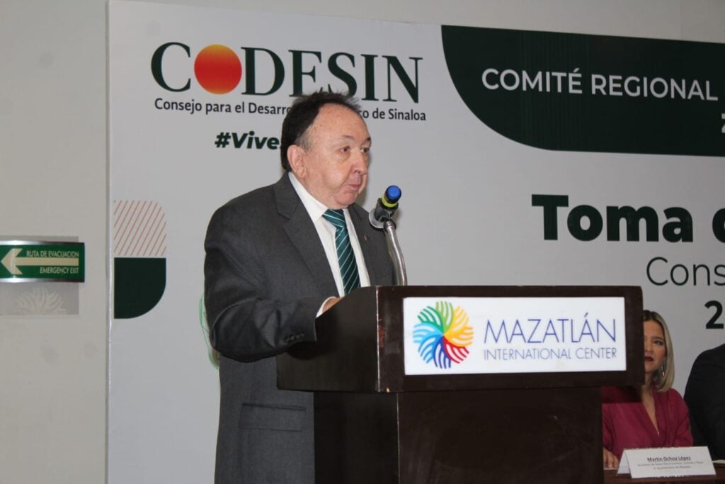 Alfredo Ruelas, presidente saliente de Codesin zona sur