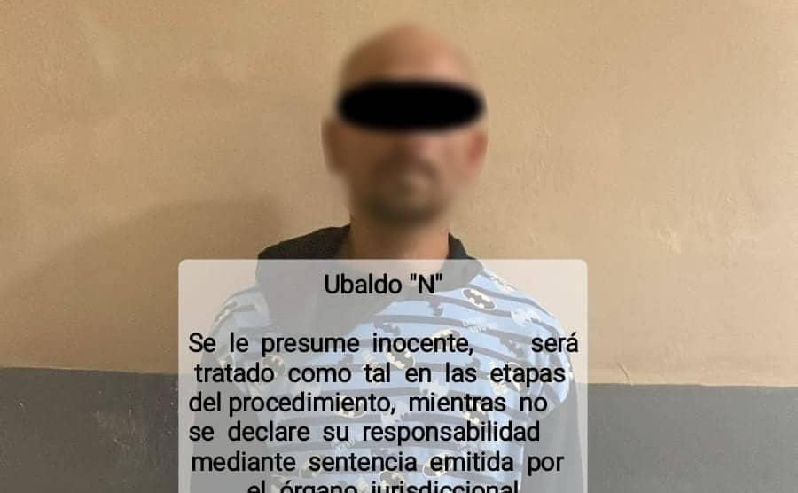 Hombre detenido