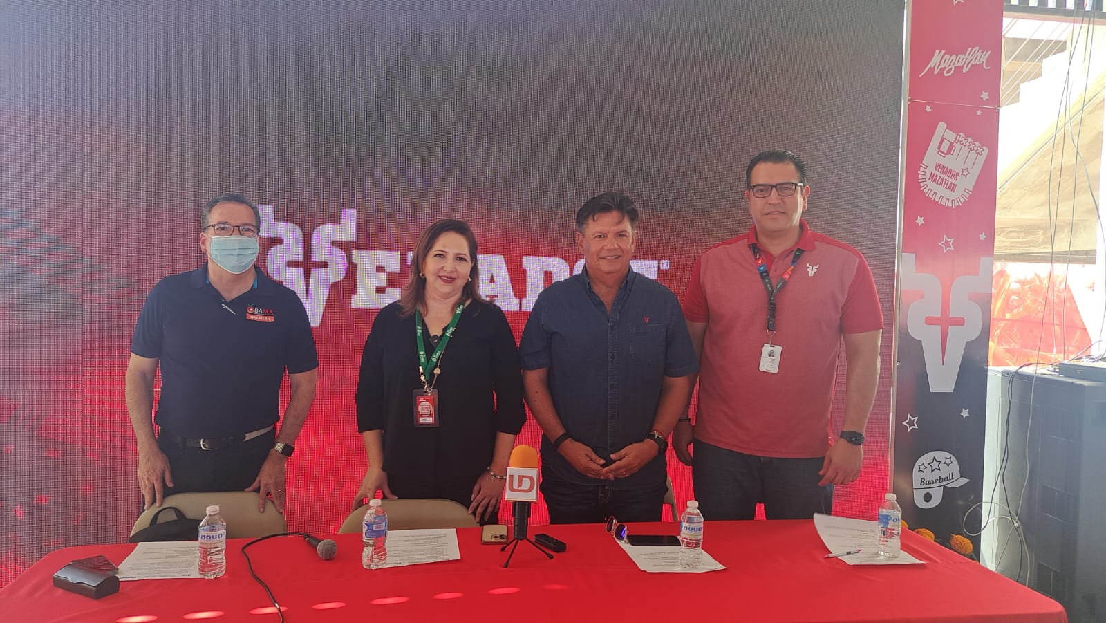 Rueda de prensa del Banco de Alimentos (Bamx) Mazatlán