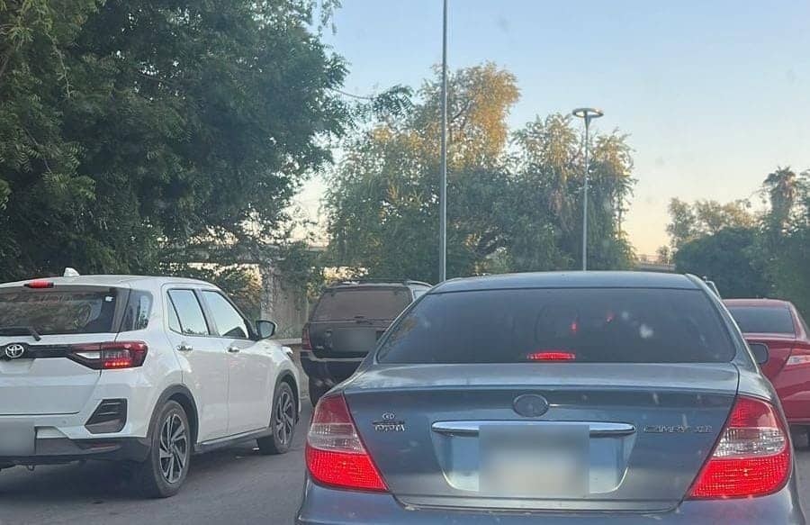 Carros en embotellamiento