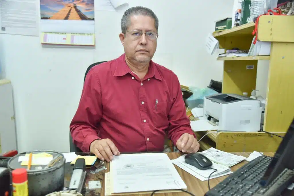 Jesús Ernesto Moncada López, coordinador de la Junta Municipal de Reclutamiento en Ahome