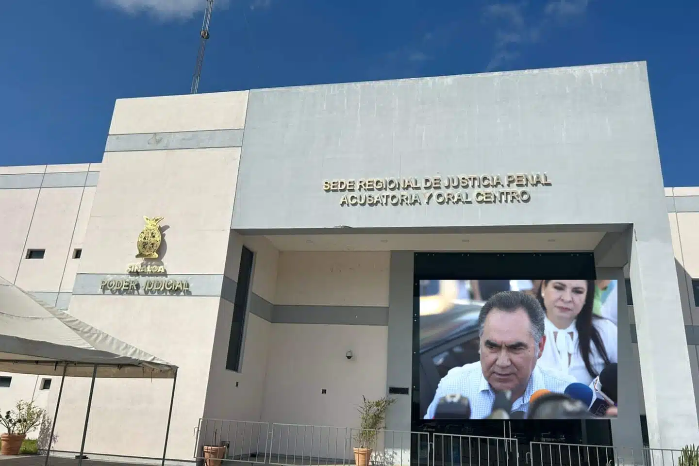 Sede Regional de Justicia Penal Acusatoria y Oral Centro y Madueña de lado izquierdo