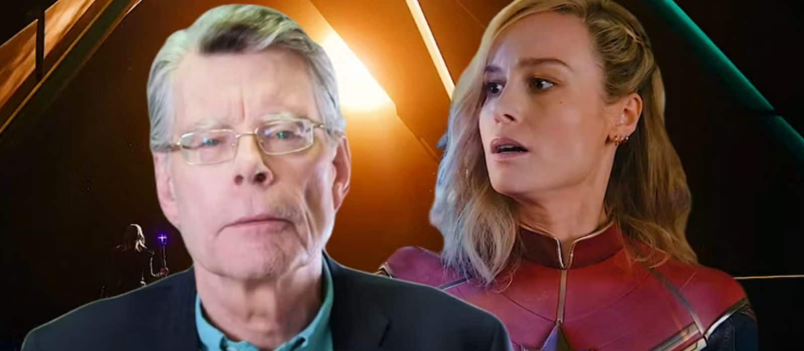 Stephen King y Brie Larson