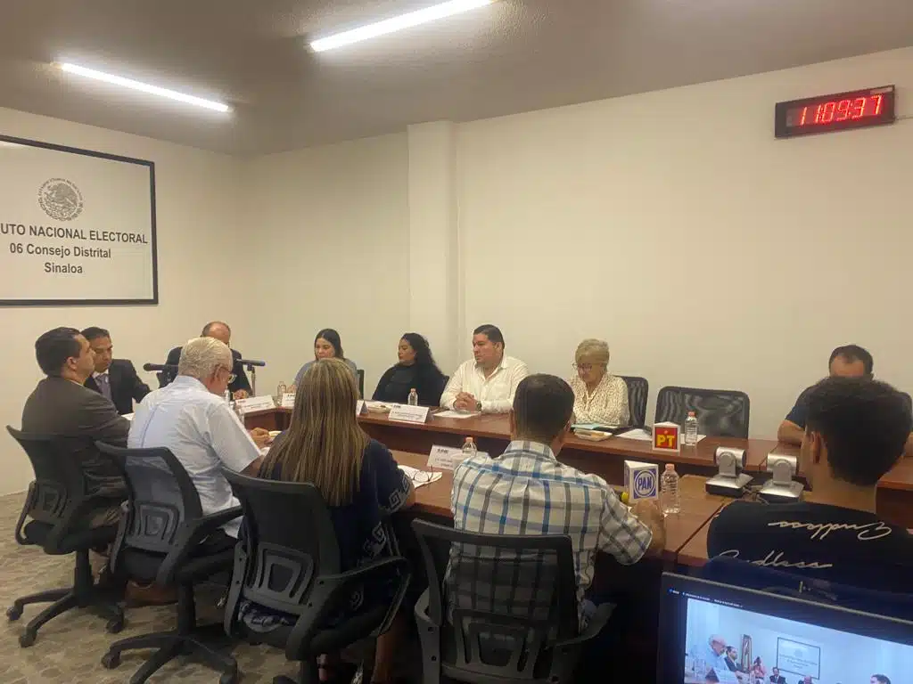 Consejo Distrital 06 del Instituto Nacional Electoral (INE) en Sinaloa