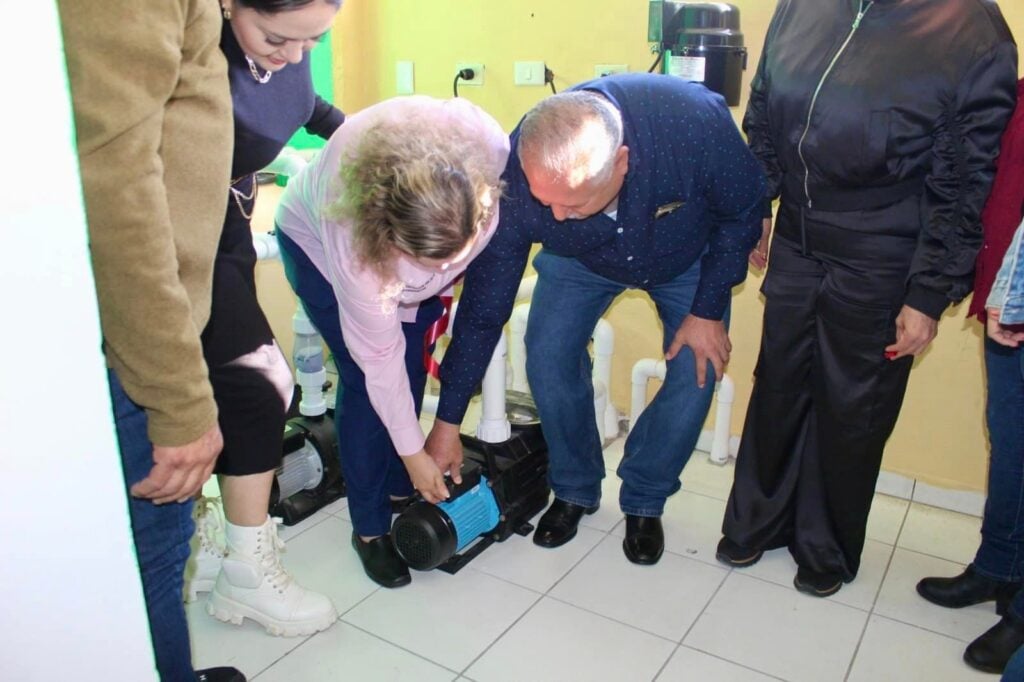 Rehabilitación de la alberca para la U.B.R.