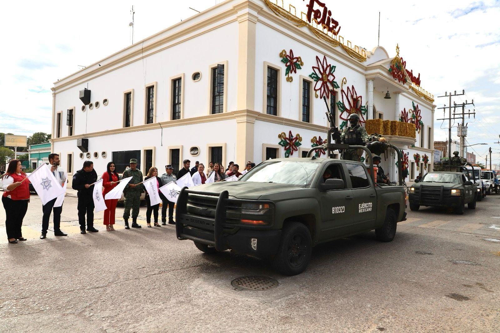 Inicio del Operativo de Seguridad Guadalupe-Reyes 2023-2024 en Elota