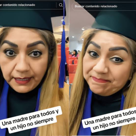 Mujer se gradúa de la preparatoria y sus hijos la dejan plantada en la ceremonia