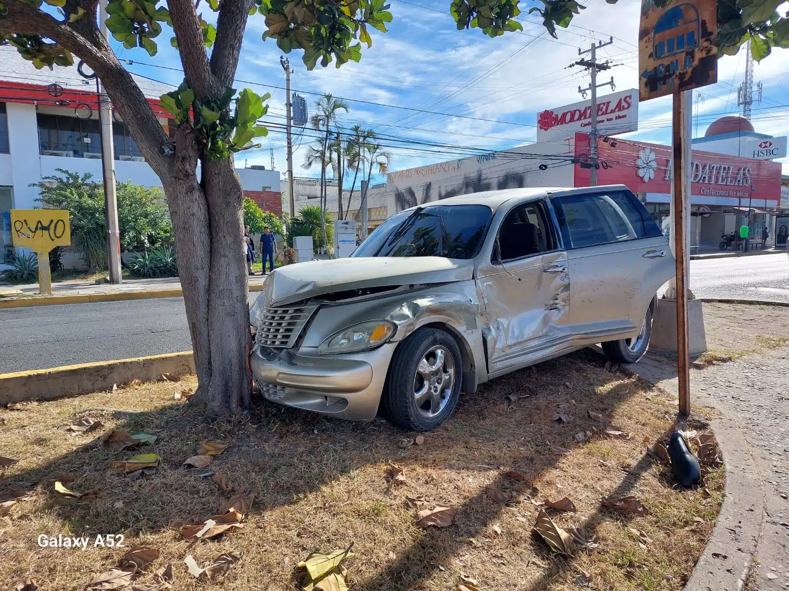 Accidente de automóvil de la Vicefiscalía zona sur