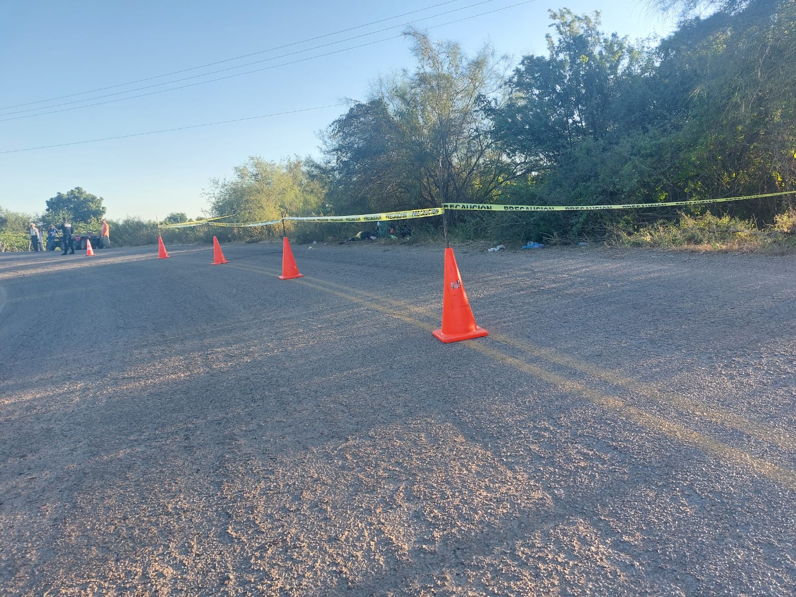 El accidente ocurrió sobre la carretera Mocorito-Rosa Morada la tarde de este jueves.