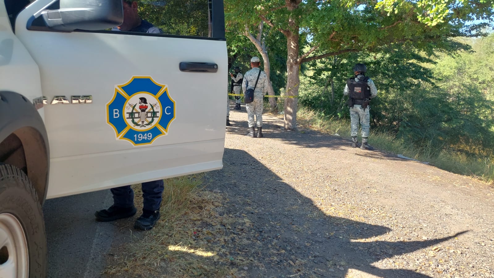 Agentes de la guardia nacional