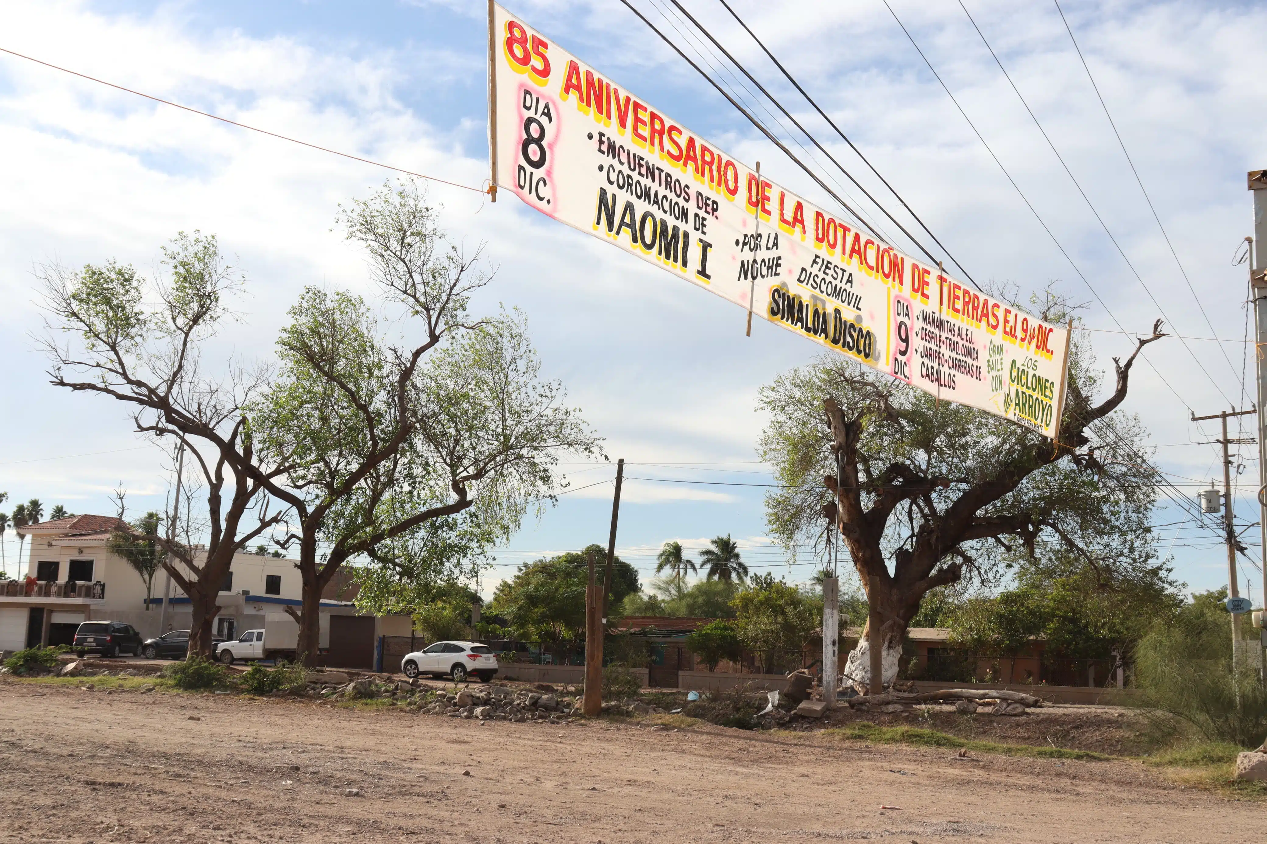 Vecinos de la calle Rosendo G. Castro y Leyva del ejido 9 de Diciembre, piden que no se permita la realización del jaripeo