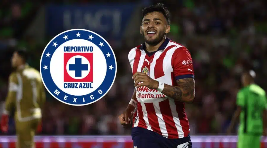 Alexis Vega, delantero de las Chivas de Guadalajara