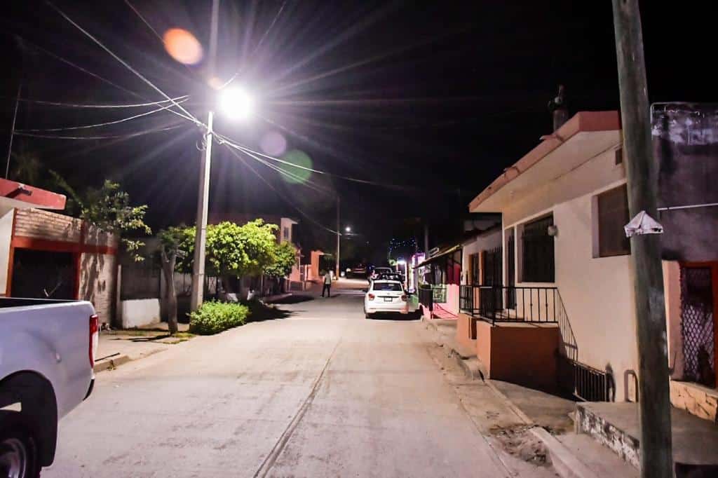 Alumbrado público en Mazatlán