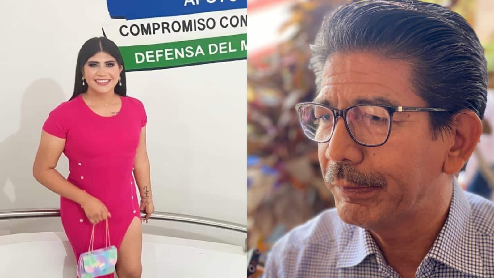Andrea Simey Sandoval (izquierda), Martín Ahumada Quintero (derecha)