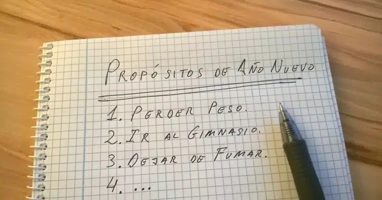 Año nuevo 2024 Tips para ayudar en el propósito de bajar de peso