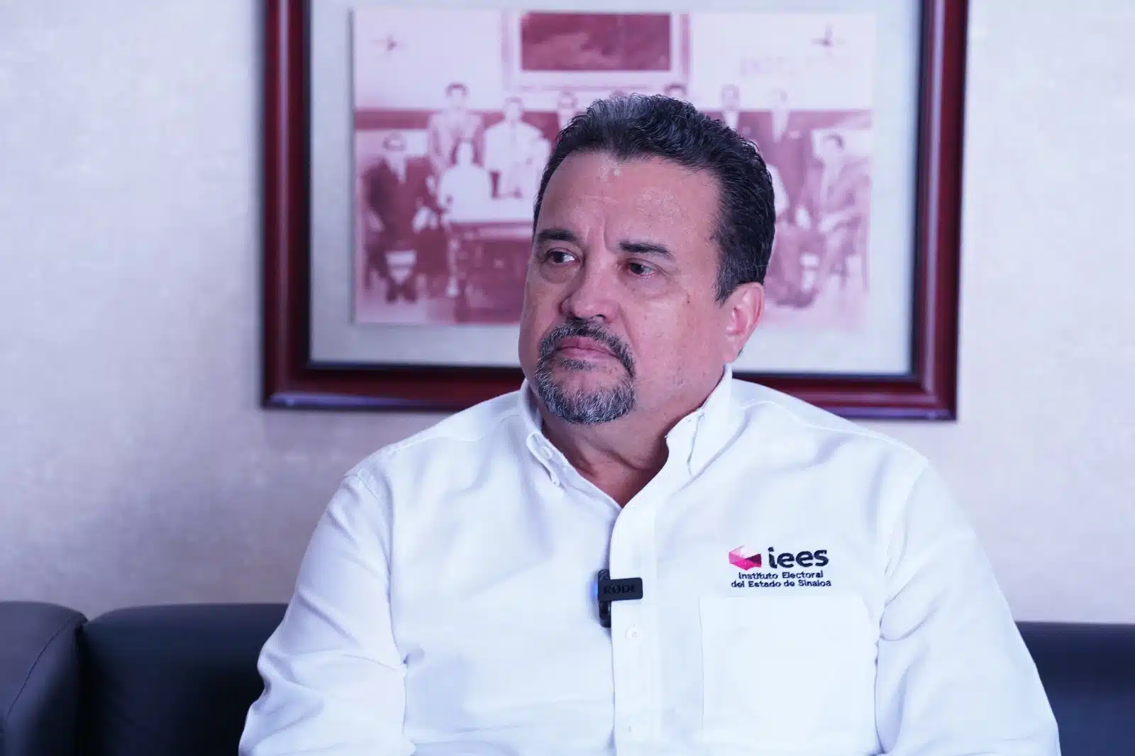 Arturo Fajardo Mejía, presidente del Instituto Electoral del Estado de Sinaloa (IEES), en entrevista con LD
