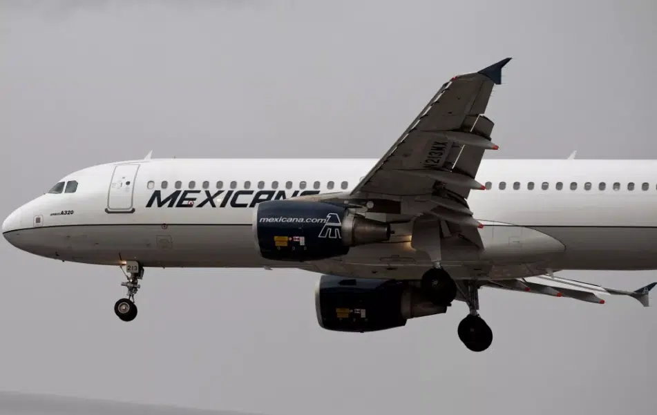 Avión de Mexicana de Aviación