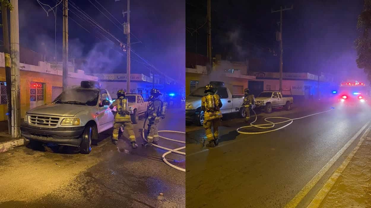 Elementos de Bomberos Voluntarios Mazatlán