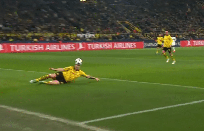 Jugada de Niklas Süle en la Champions League