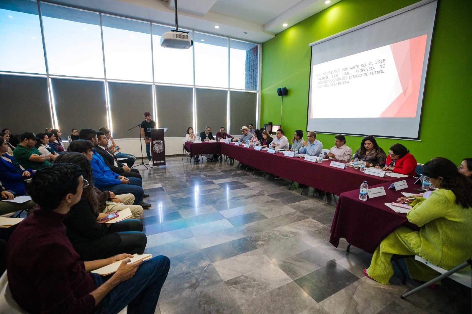 Sesión de Cabildo Abierto de Guasave.