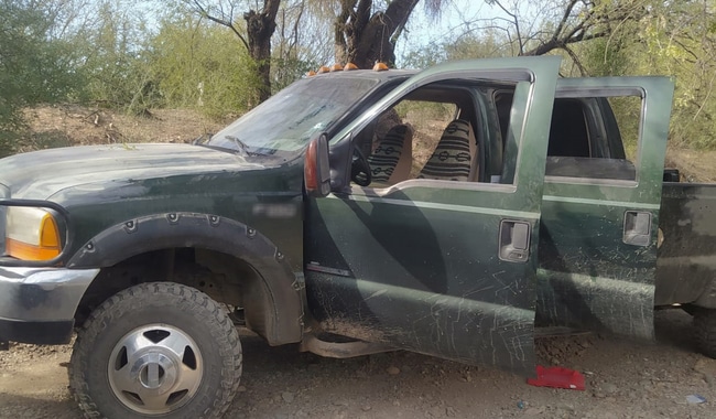 Camionetas asegurada