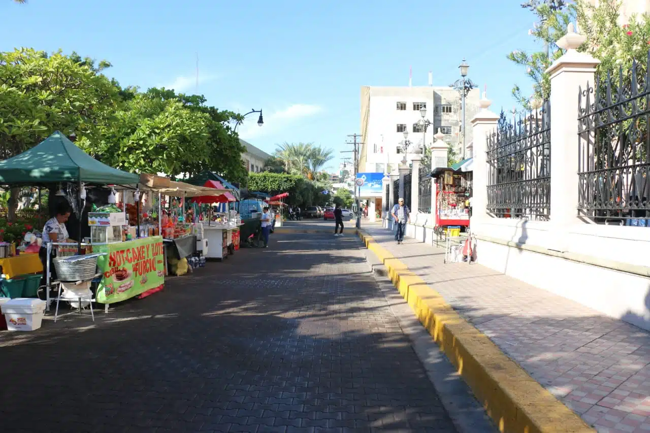Avenidas del centro de Mazatlán