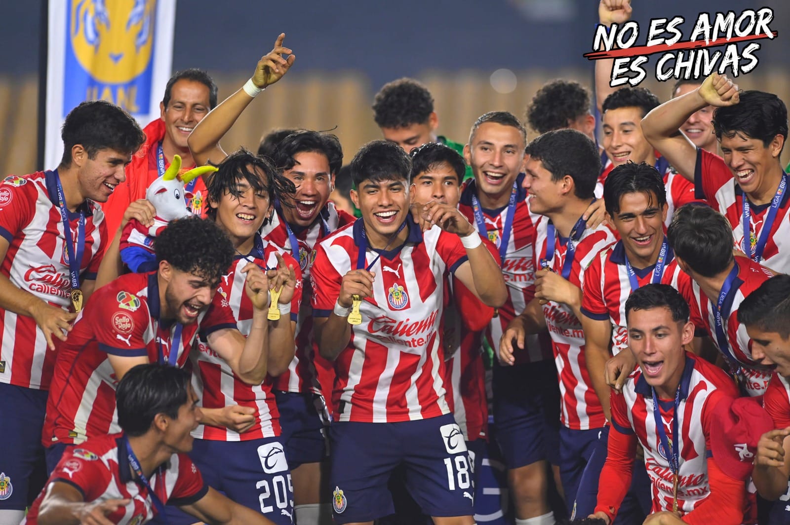 Chivas Rayadas de Guadalajara categoría Sub-23