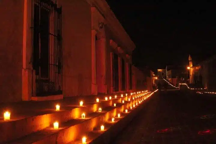 Velas en Cosalá