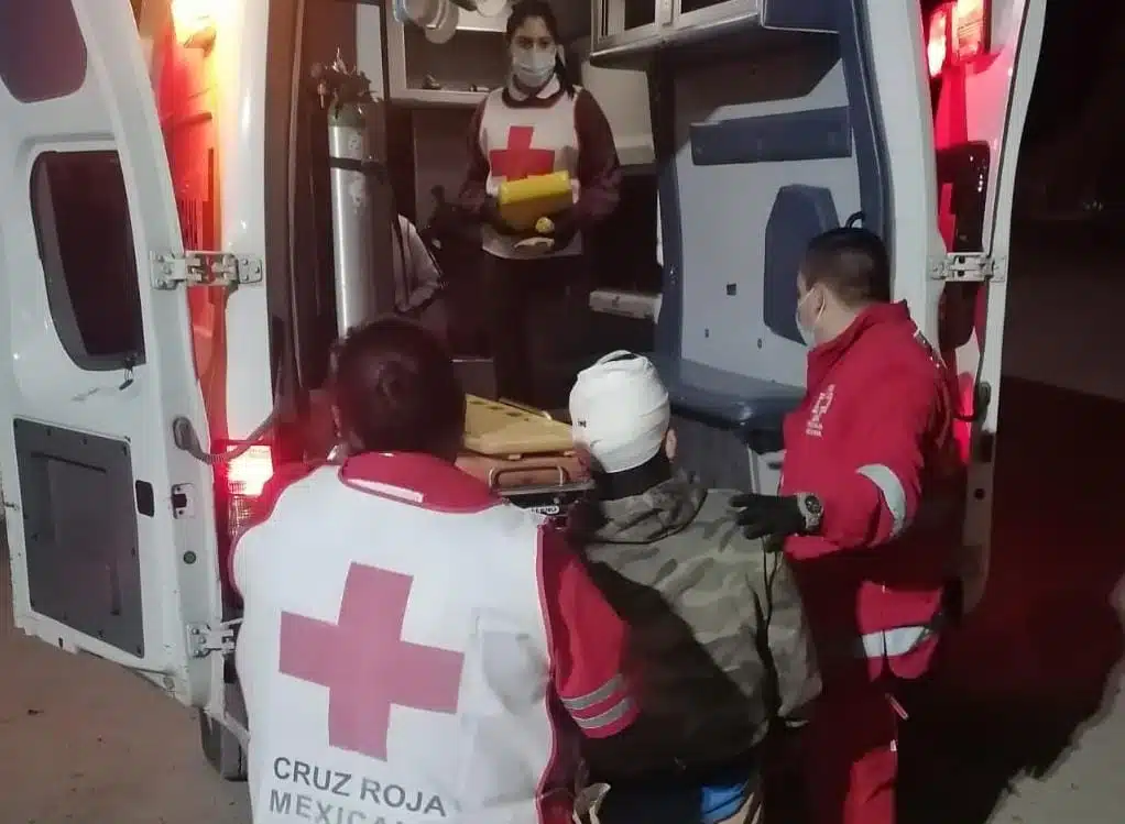 Ambulancia de la Cruz Roja Mexicana