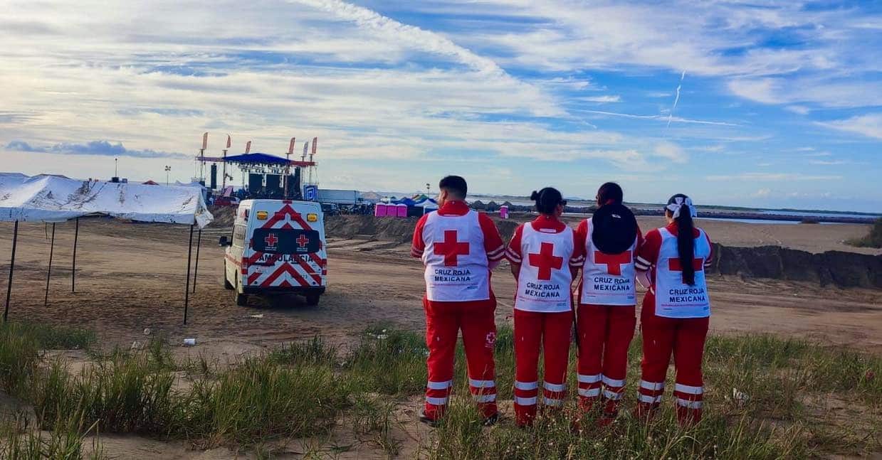 Cruz Roja en Guasave atiende constantemente hechos de tránsito.