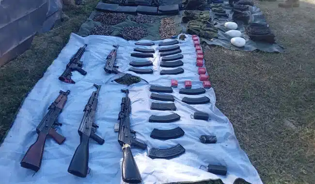 Decomiso de armas en Guerrero