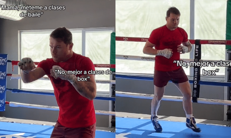 Canelo Álvarez se une a trend de TikTok