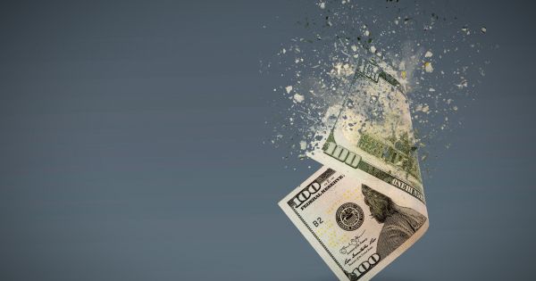 Dólar desapareciendo